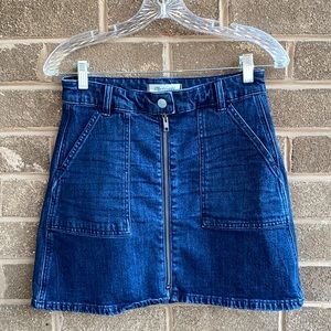 Madewell Jean Skirt